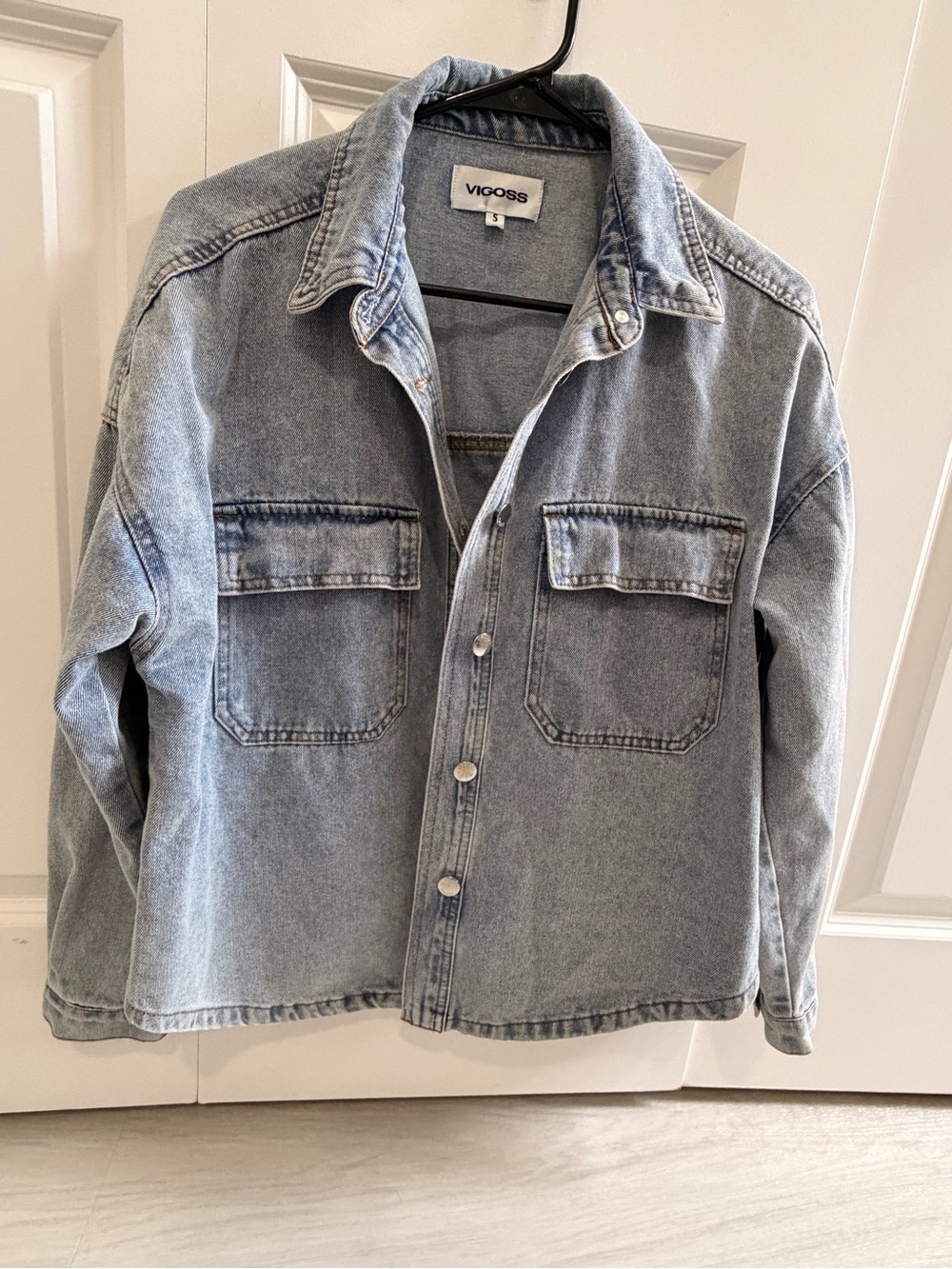 VIGOSS Oversized denim shirt